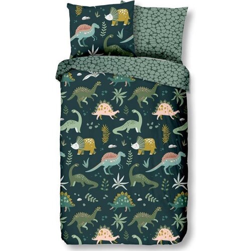 Good morning Dekbedovertrek - (Let op - Met extra grote sloop 70x90cm) Dinono flanel no.7087 multi