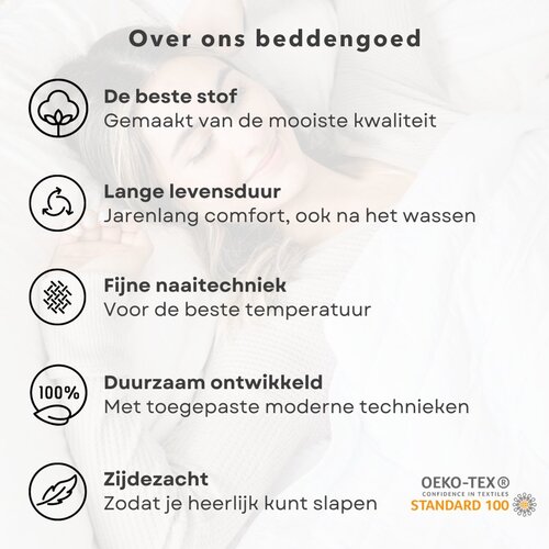 Good morning Dekbedovertrek Autumn - (Let op - Met extra grote sloop 70x90cm) flanel no.30526 multi