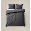 Sleeptime Dekbedovertrek Velvet Cartier Antraciet