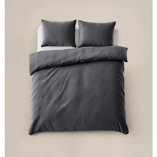 Sleeptime Dekbedovertrek Velvet Cartier Antraciet