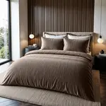 Sleeptime Dekbedovertrek Velvet Cartier Taupe