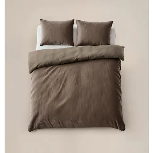 Sleeptime Dekbedovertrek Velvet Cartier Taupe