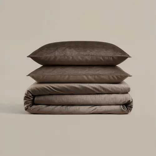 Sleeptime Dekbedovertrek Velvet Cartier Taupe