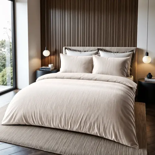 Sleeptime Dekbedovertrek Velvet Cartier Crème