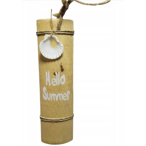 Koopman Tuindeco houten decohanger met schelp