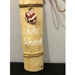 Koopman Hallo Zomer drijfhout decoratie plaquette