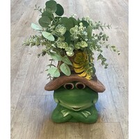 Koopman Tuinbeeld kabouter bloempot