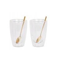 Koopman Ambition koffie- en theeglazen 250 ml 2 stuks DUBBELWANDIG