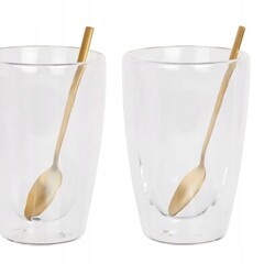 Koopman Ambition koffie- en theeglazen 250 ml 2 stuks DUBBELWANDIG