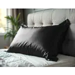 Purple Pillo Beauty kussensloop Zwart 60 x 70