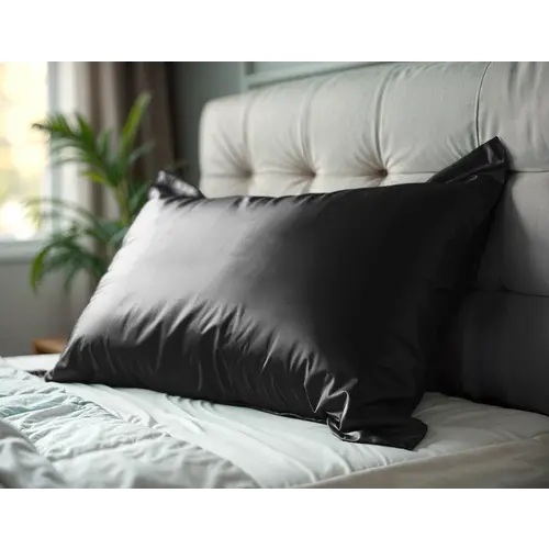 Purple Pillo Beauty kussensloop Zwart 60 x 70