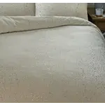 Sleeptime Dekbedovertrek Glamour Flanel Sprankle Foil Creme