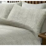 Sleeptime Dekbedovertrek Glamour Flanel Art Foil Creme