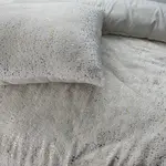 Sleeptime Dekbedovertrek Glamour Flanel Art Foil Creme