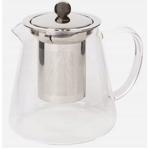 Koopman Theepot met filter - Glas/Roestvrijstalen