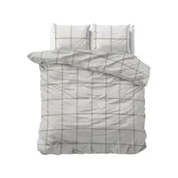 Sleeptime Dekbedovertrek Vasco Wit