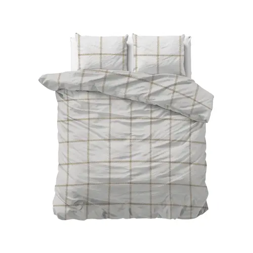 Sleeptime Dekbedovertrek Vasco Wit