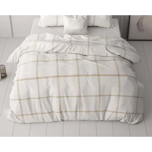 Sleeptime Dekbedovertrek Vasco Wit