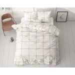 Sleeptime Dekbedovertrek Vasco Wit