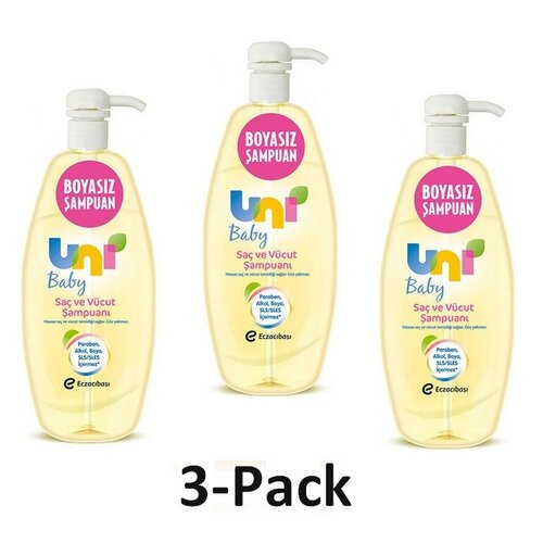 Koopman 3- Pack - Uni Babyshampoo 500 ml