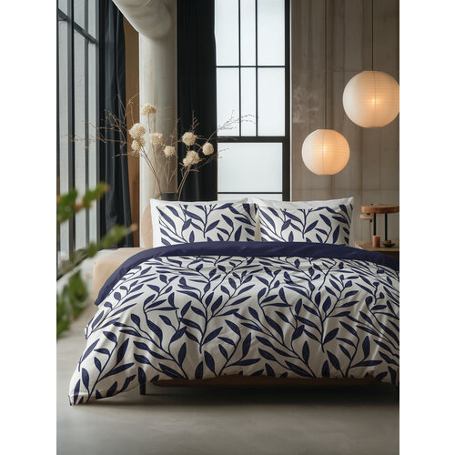 Sleeptime Dekbedovertrek Blue Willow Blauw - 100% katoen