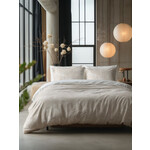 Sleeptime Dekbedovertrek Ginkgo Whisper Zand/Grijs - 100% katoen