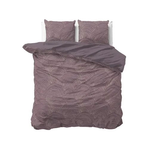 Sleeptime Dekbedovertrek Dreamscape Paars - 100% katoen