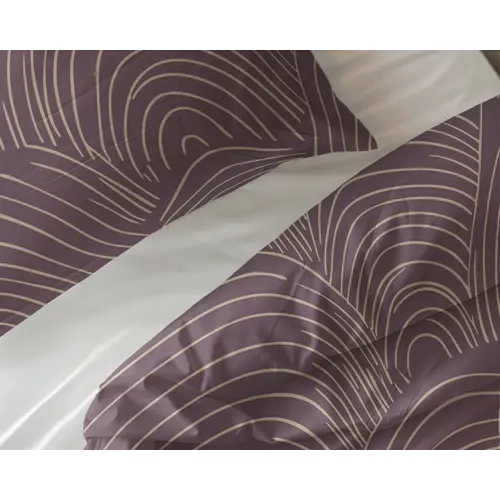 Sleeptime Dekbedovertrek Dreamscape Paars - 100% katoen