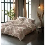 Sleeptime Dekbedovertrek Clay Contours Perzikbruin - 100% katoen