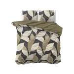 Sleeptime Dekbedovertrek Graphic Garden Antraciet - 100% katoen