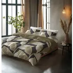 Sleeptime Dekbedovertrek Graphic Garden Antraciet - 100% katoen