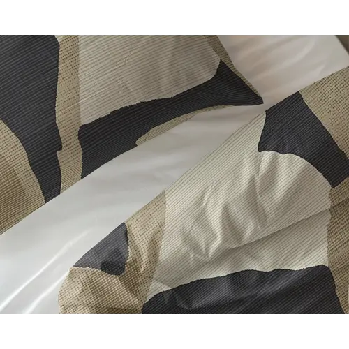 Sleeptime Dekbedovertrek Graphic Garden Antraciet - 100% katoen