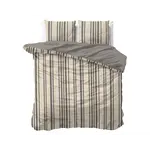 Sleeptime Dekbedovertrek Linear Linen Zand - 100% katoen