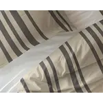 Sleeptime Dekbedovertrek Linear Linen Zand - 100% katoen