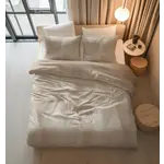 Sleeptime Dekbedovertrek Blush Angles Zand/Beige - 100% katoen