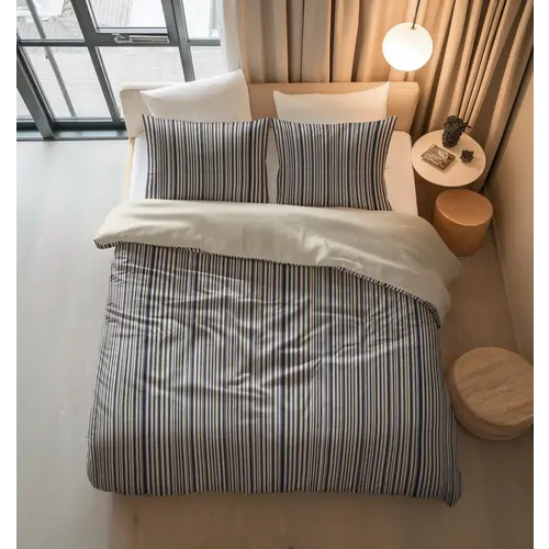 Sleeptime Dekbedovertrek Blue Regatta Blauw - 100% katoen