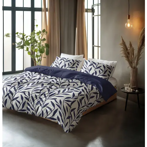 Sleeptime Dekbedovertrek Blue Willow Blauw - 100% katoen