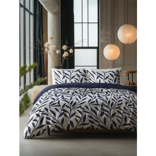 Sleeptime Dekbedovertrek Blue Willow Blauw - 100% katoen