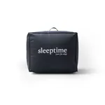 Sleeptime Partnerdekbed Zwart - 220cm lang