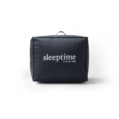 Sleeptime Partnerdekbed Zwart - 220cm lang