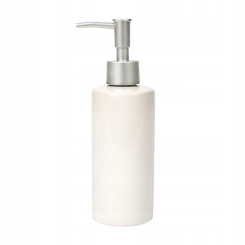 Koopman Zeepdispenser voor badkamer keuken wit 20cm