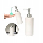 Koopman Zeepdispenser voor badkamer keuken wit 20cm