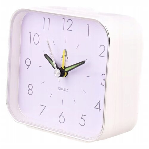 Koopman Anker wekker wit met alarm 9,5cm