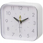 Koopman Anker wekker wit met alarm 9,5cm