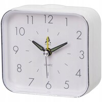 Koopman Anker wekker wit met alarm 9,5cm