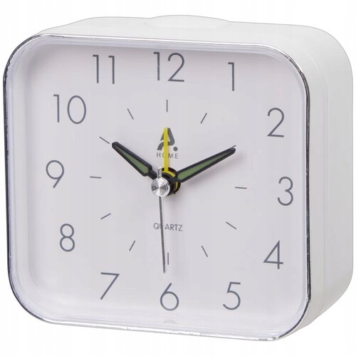 Koopman Anker wekker wit met alarm 9,5cm