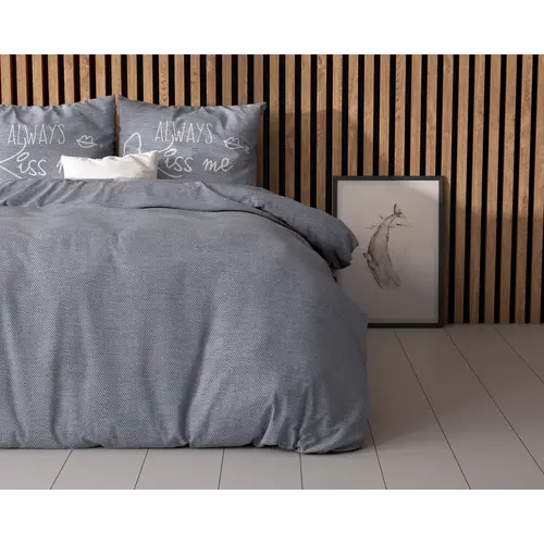 Sleeptime Dekbedovertrek Kiss Me Blauw