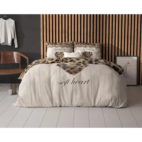 Sleeptime Dekbedovertrek You Are My Heart Zand