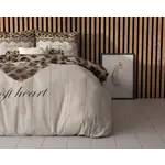 Sleeptime Dekbedovertrek You Are My Heart Zand