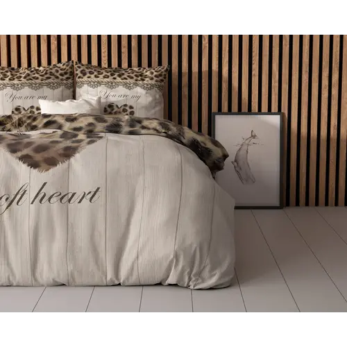 Sleeptime Dekbedovertrek You Are My Heart Zand